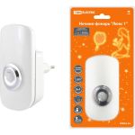 Ночник-фонарь TDM Люкс 1, 1х0,5 Вт + 9LED, 70 лм/Вт, Li-Ion 500 мАч, датчик освещения и движения, SQ0357-0024 (артикул 18165781) – фото 1