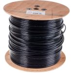 Кабель с одножильным тросом Netlink омедненный NL-CCA UTP 4PR 24 AWG CAT5е 305м внешний УТ-00000566 (артикул 22871391) – фото 1