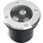 Светодиодный тротуарный (грунтовый) светильник FERON SP2801 3W, 3000К, AC12-24 D100xH80mm,вн.диаметр:70m 48452 (артикул 25676499) – фото 1