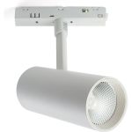 Светодиодный трековый низковольтный светильник FERON MGN303 10W, 900 Lm, 4000К, 35 градусов, белый, 41945 (артикул 23303973) – фото 1