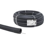 Гофрированная легкая труба с зондом ПВХ d20 100м народная TDM SQ0401-0302 (артикул 15516783) – фото 1