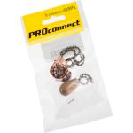 Выключатель для бра PROCONNECT с цепочкой 270 мм и деревянным наконечником Silver 32-0105-9 (артикул 20926125) – фото 1