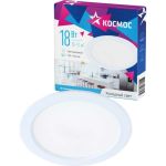 Светодиодная панель КОСМОС круглая, цвет белый, DownL 18W, 180-265В, 6400K, KDownL18W6400K (артикул 25010061) – фото 1
