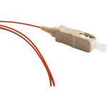 Пигтейл Hyperline FPT-B9-62-SC/PR-1M-LSZH-OR волоконно-оптический MM 62.5/125, SC, 1 м, LSZH 27869 (артикул 19566000) – фото 1