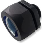 Муфта - коннектор прямой для гофрированных труб Weyer DPJK-12-M20 нар. M20x1.5, WE6200300 (артикул 23607897) – фото 1