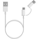USB-кабель Xiaomi Mi 2-in-1 USB Cable Micro-USB to Type-C 100cm SJV4082TY (артикул 16183670) – фото 1