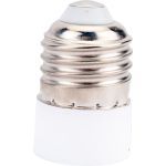 Переходник General Lighting Systems GLH-E27/E14-W белый 474018 (артикул 21369850) – фото 1