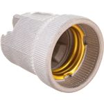 Патрон General Lighting Systems GLH-E27-CER-H-W керамический, Е27 подвесной белый 474007 (артикул 21533818) – фото 1