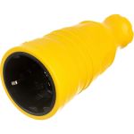 Переносная розетка IEK Omega рбп14-1-0м ip20, желтая OM-KR20-16-20-P1-00-K05 (артикул 24573129) – фото 1