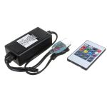 Контроллер с пультом ДУ Uniel ULC-N20-RGB BLACK 10800 (артикул 15932291) – фото 1