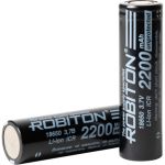 Аккумулятор ROBITON 2.2/Li18650/np без защиты, черный 18226 (артикул 22995987) – фото 1