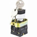 Переключатель CHINT NP2-BG25 2 полож. с фиксацией 1НЗ +1НО IP40 574854 (артикул 22815417) – фото 1
