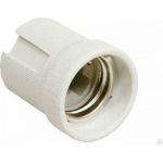 Патрон General Lighting Systems GLH-E14-CER-H-W керамический, Е14 подвесной белый 474006 (артикул 21370432) – фото 1