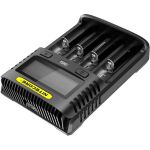 Зарядное устройство Nitecore UMS4 18650/21700 на 4АКБ Intellicharge V2 Совместим с Li-ion/IMR и Ni-MH/Ni-Cd аккумуляторами с автоматическим определением 18547 (артикул 28169906) – фото 1