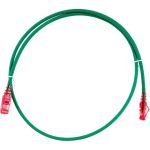 Патч-корд Hyperline PC-LPM-UTP-RJ45-RJ45-C5e-1M-LSZH-GN U/UTP, Cat.5е 30857 (артикул 19565988) – фото 1