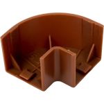 Поворот IEK ELECOR 90град КМП 16x16 дуб 4шт.компл EL-KK10D-P-016-016-K11 (артикул 21355684) – фото 1