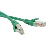Патч-корд Hyperline PC-LPM-STP-RJ45-RJ45-C5e-1.5M-LSZH-GN F/UTP, экранированный, Cat.5е (100% Fluke Component Tested), LSZH, 1.5 м, зеленый 230092 (артикул 19591296) – фото 1