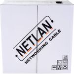 Кабель NETLAN U/UTP 2 пары, категория 5, внешний, PE до -40C, черный, 305м EC-UU002-5-PE-BK (артикул 16198247) – фото 1