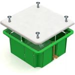 Распределительная коробка GREENEL 92х92х45мм для полых стен GE41021 (артикул 16255138) – фото 1