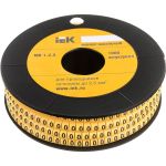 Маркировочное кольцо IEK 1-2.5мм, 0, МК, 1000шт/ролл UMK10-0 (артикул 15165189) – фото 1