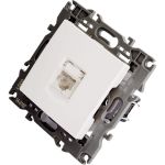 Розетка ЭРА 14310701 RJ45, IP20, белый Б0034302 (артикул 16110352) – фото 1
