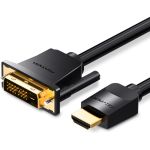 Кабель HDMI Vention 19M/DVI-D Dual link 25M - 3 м. ABFBI (артикул 16442774) – фото 1