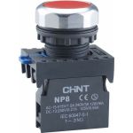 Кнопка управления CHINT NP8-01BN/4 без подсветки красная 1НЗ IP65 (R) 667231 (артикул 22815321) – фото 1