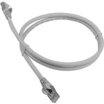 Патч-корд LANMASTER RJ45 - RJ45, 4 пары, FTP, категория 6, 7 м, серый, LSZH, LAN-PC45/S6-7.0-GY (артикул 16466107) – фото 1