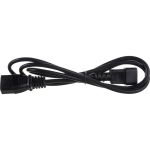 Шнур питания LANMASTER C19-C14, 3х0.75, 220В, 10А, черный, 1.5 метра LAN-PP19/14-1.5-BK (артикул 17577380) – фото 1