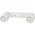 Накладной декоративный светильник Fametto DLC-S612 GU10x2 WHITE UL-00009421 (артикул 21753136) – фото 1