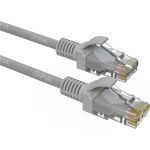 Патч-корд ЭРА Simple PC-1.5U-A U/UTP категория 5e, длина 1,5 метра, неэкранирован, серый, Б0051371 (артикул 20234680) – фото 1