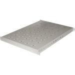 Полка Hyperline TSD3M-1U-650/1100-RAL7035 с 19 креплением, раздвижная 449620 (артикул 19589694) – фото 1