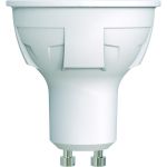 Диммируемая светодиодная лампа Uniel Форма JCDR Серия ЯРКАЯ LED-JCDR 6W/WW/GU10/FR/DIM PLP01WH UL-00003990 (артикул 15951110) – фото 1