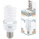 Люминесцентная лампа TDM НЛ-FSТ2-25 Вт-6500 К–Е27 54x126 мм Народная SQ0347-0064 (артикул 20830497) – фото 1