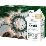 Электрогирлянда B&H Нить, 15 м, 200 теплых белых матовых светодиодов BH-HO2704-WW (артикул 23673843) – фото 1