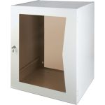 Настенный шкаф КДДС 19" 15U со стеклянной дверцей 00000000049 (артикул 23554209) – фото 1