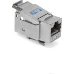 Вставка Keystone TWT RJ-45, категория 6, экранированная, белая, без инструмента, OK45STP/6-WH (артикул 16104142) – фото 1