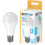Светодиодная лампа ФОТОН LED A60 15W E27 3000K 22628 (артикул 15990453) – фото 1