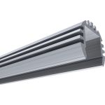 Круглый универсальный профиль Apeyron алюминий для Led ленты, серебро, 18,3х15/08-17-01 (артикул 18412549) – фото 1