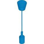 Декоративный патрон на подвесе HOROZ ELECTRIC VOLTA Синий, E27, 1M 021-001-0001 HRZ00002434 (артикул 24356205) – фото 1