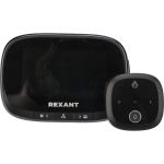Дверной видеоглазок REXANT dv-115 с дисплеем 4.3 запись фото-видео по движению, ночной режим 45-1115 (артикул 25051527) – фото 1
