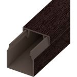Кабель-канал AGIS ПВХ 16x16 мм Венге 3 D 60.05.16.16.200 (артикул 25582575) – фото 1