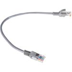 Патч-корд ExeGate UTP-RJ45-RJ45-5e-0,3M-GY, UTP, cat.5e, 0.3м, серый 258663 (артикул 21641512) – фото 1