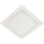 Квадратный встраиваемый даунлайт с драйвером Ecola LED downlight 9W 220V 4200K 145x145x20 DSRV90ELC (артикул 16949605) – фото 1
