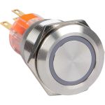 EKF Кнопка S-Pro67 19 мм без фикс. с синей подсв. 24В PROxima 20 шт s-pro67-142 (артикул 16359867) – фото 1