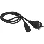 Шнур питания LANMASTER C13-Schuko, 3х0.75, 220В, 10А, черный, 3 метра LAN-PPC-10A-3.0 LAN-PP13/SH-3.0-BK (артикул 16466341) – фото 1