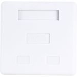 Компьютерная розетка Netlink FD-6166 2хRJ-45 8р-8с 5 кат 00000000425 (артикул 16531498) – фото 1