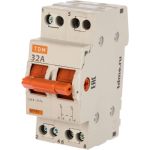 Модульный трехпозиционный переключатель TDM МП-63 2P 32А SQ0224-0015 (артикул 15500164) – фото 1