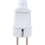 Разборная вилка General Lighting Systems GRV-P-16-R-G-W-IP20 16А круглая, с заземлением, белая IP20 470504 (артикул 21533734) – фото 1