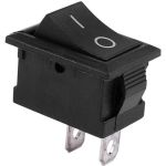 Клавишный переключатель TDM YL-211-05, черный, 2 положения, 1з SQ0703-0023 (артикул 16137949) – фото 1